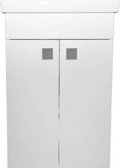 VALAMUKAPP AQUALINE 50T 50X38X75CM VALAMUGA VALGE