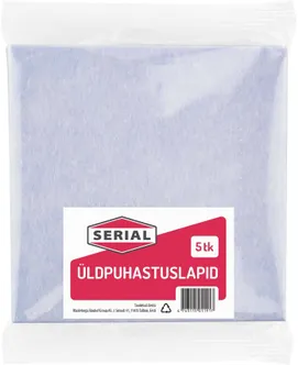 ÜLDPUHASTUSLAPID SERIAL 38X38CM 5TK