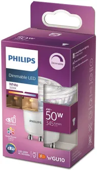 LED LAMP PHILIPS 4W GU10 50W 3000K 345LM