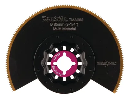 SAETERA MAKITA SEGMENT 85MM TMA064 BIM-TIN, STARLOCK