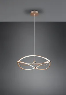 LAELAMP TRIO CHARIVARI 42W 3000K 5600LM MESSING