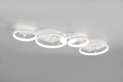 LAELAMP TRIO GROOVY 37W 4000K 4800LM VALGE/KROOM