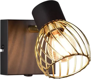 KOHTVALGUSTI TRIO ARDON 10W E14 MUST/VASK