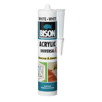 AKRÜÜLHERMEETIK BISON UNIVERSAALNE VALGE 300ML