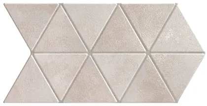 PÕRANDA-JA SEINAPLAAT REALONDA TRIANGLE CRAFT MIST GLOSSY 28X48,5M 0,94M² PAKIS