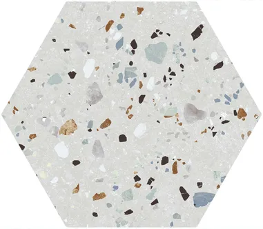 PÕRANDA-JA SEINAPLAAT PRISSMACER HEX. GOBI BIANCO MATT 20X24CM