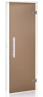 SAUNAUKS WHITE 8X19 MATISTATUD PRONKS, VALGE PEITS