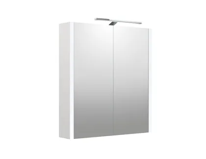 PEEGELKAPP RB BATHROOM URBAN 60 VALGUSTIGA MATT VALGE
