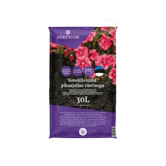 SUVELILLEMULD HORTICOM PIKAAJALISE VÄETISEGA 30L