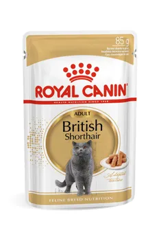 MÄRGTOIT ROYAL CANIN KASSILE BRITISH SHORTHAIR 12X85G
