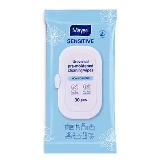 PUHASTUSLAPID UNIVERSAALSED MAYERI SENSITIVE 30TK