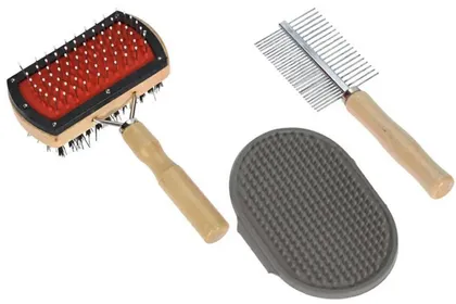 LEMMIKLOOMA KAMMIDE KOMPLEKT 3-OSALINE