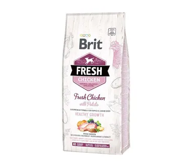 KUIVTOIT BRIT FRESH KUTSIKALE KANA/KARTUL 2,5KG