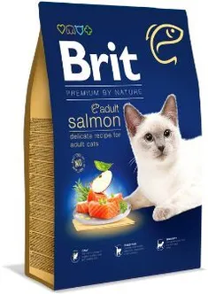 KASSITOIT BRIT PREMIUM BY NATURE ADULT LÕHE 1,5KG