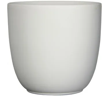 ÜMBRISPOTT MICA TUSCA MATT VALGE 23X25CM