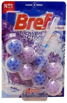 WC PUHASTUSVAHEND BREF POWER ACTIVE 2X50G LAVENDEL