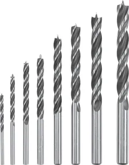 PUIDUTÖÖPUURIDE KOMPLEKT KWB 3-10MM KARP, 8 OSA