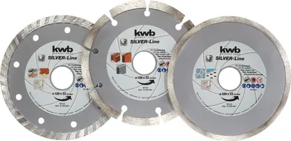 TEEMANTLÕIKEKETAS KWB 125MM 3TK