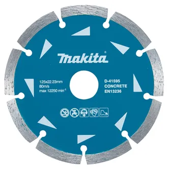 TEEMANTKETAS MAKITA 125X2X22,23MM SEGMENT/KUIV