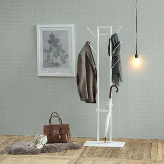 PÕRANDANAGI VINSON 56X28XH165CM VALGE