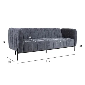 DIIVANVOODI TAMIKA 3-KOHALINE HALL