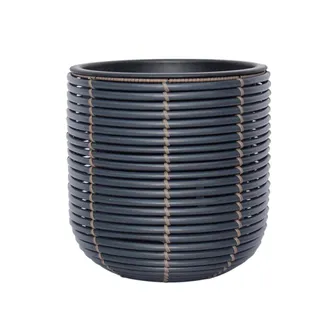 LILLEPOTT WICKER D27XH28CM MUST/PRUUN