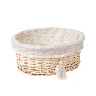 KORV WILLI TASSEL 36X29XH15CM