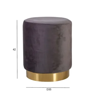 TUMBA LA PERLA D35XH42CM HALL