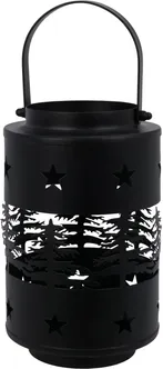 LATERN RAUD 145X125X205MM MUST