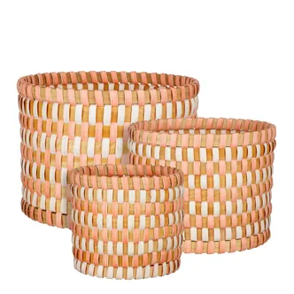 KORV MICHA PUIT 19X22CM VIRSIK