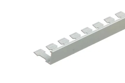 PLAADILIIST CEZAR L-PROFIIL ALUMIINIUM 10X2500MM ANODEERITUD MATT HÕBE