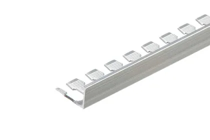 PLAADILIIST CEZAR L-PROFIIL ALUMIINIUM 10X2500MM NATURAALNE