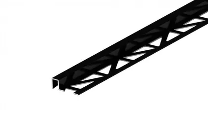 PLAADILIIST CEZAR P-PROFIIL ALUMIINIUM 11X8X2500MM ANOD. LÄIK. MUST