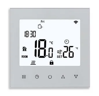WIFI TERMOSTAAT NORDLINE NL210, 230V;16A, VALGE