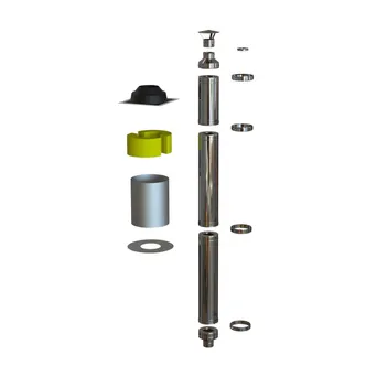 SAUNAKORSTNA KOMPLEKT VILPRA D115/215 MM DW50-M RV