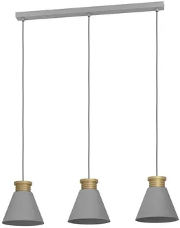 RIPPVALGUSTI EGLO TWICKEN E27 3X40W HALL/KULDNE