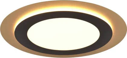 LAEVALGUSTI TRIO MORGAN LED 2700-6500K 45CM MATT MUST/KULDNE