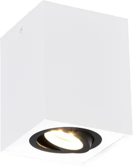 LAEVALGUSTI TRIO BISCUIT GU10 MUST/VALGE