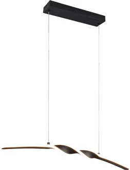 RIPPVALGUSTI TRIO GINKO LED 3000K MATT MUST