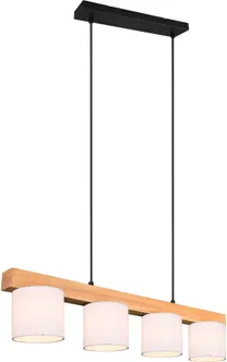 RIPPVALGUSTI TRIO CAMERON 4XE14 VALGE/PUIT