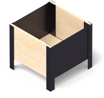 PEENRAKAST UPYARD MADAL 36X36CM NATURAALNE