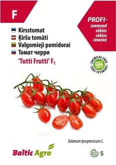 KIRSSTOMAT BALTIC AGRO "TUTTI FRUTTI" F1, 5 SEEMET