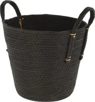 PUNUTUD KORV SANGADEGA 25X25X25CM MUST