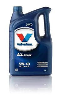 MOOTORIÕLI VALVOLINE ALL CLIMATE 5W40 5L
