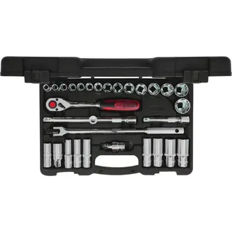 PADRUNIKOMPLEKT KS TOOLS CHROMEPLUS 1/2´´, 30 OSA