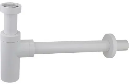 PUDELSIFOON NORDLINE 1 1/4" -Ø32 PLASTIK, VALGE