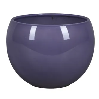 KERAAMILINE ÜMBRISPOTT NDT LUNA 14X10,4CM LILLA