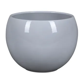 KERAAMILINE ÜMBRISPOTT NDT LUNA 14X10,4CM HELEHALL