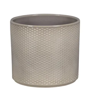 KERAAMILINE ÜMBRISPOTT NDT PILLAR SPOTS 13,6X11,8CM PRUUNIKAS