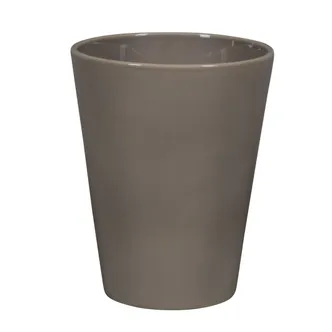 KERAAMILINE ÜMBRISPOTT ORHIDEELE NDT CALYPSO 13,1X16,1CM PRUUN